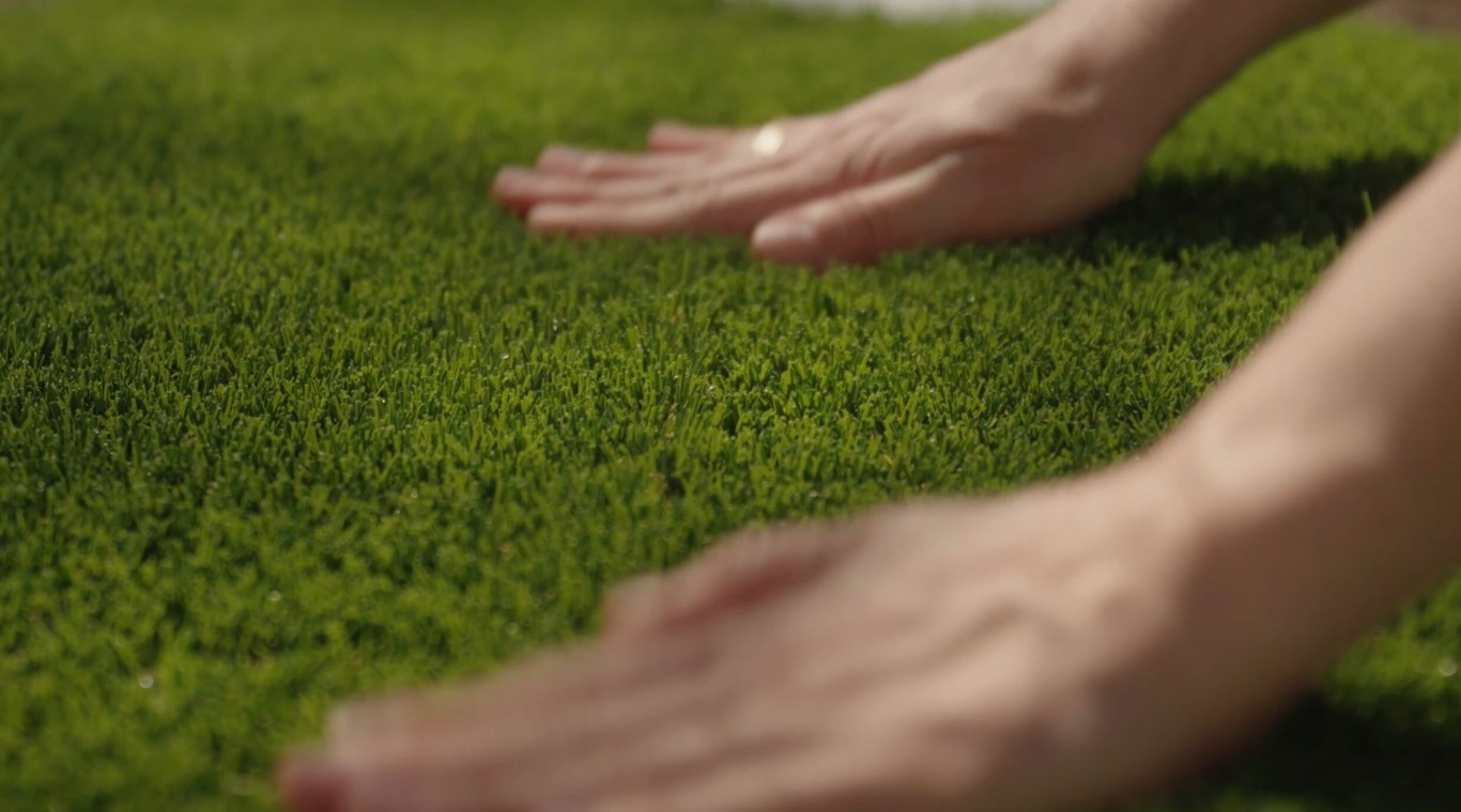 Artificial turf installation